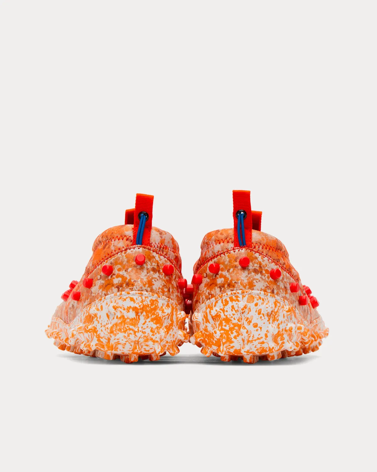 1000CHIODI Orange Pollock Slip On Sneakers