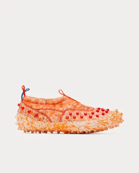 1000CHIODI Orange Pollock Slip On Sneakers