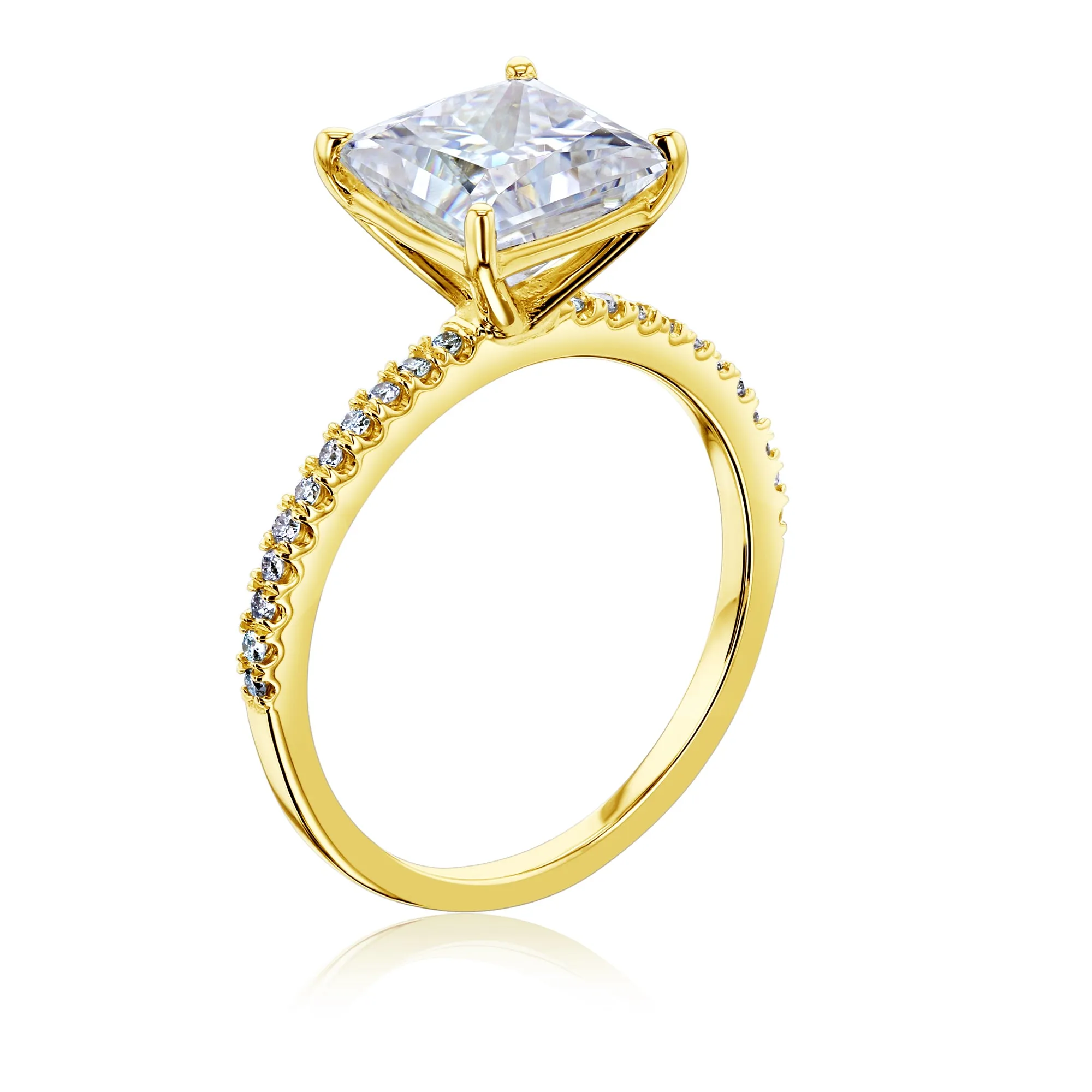 1.8ct Princess Petite Ring