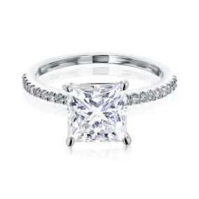 1.8ct Princess Petite Ring