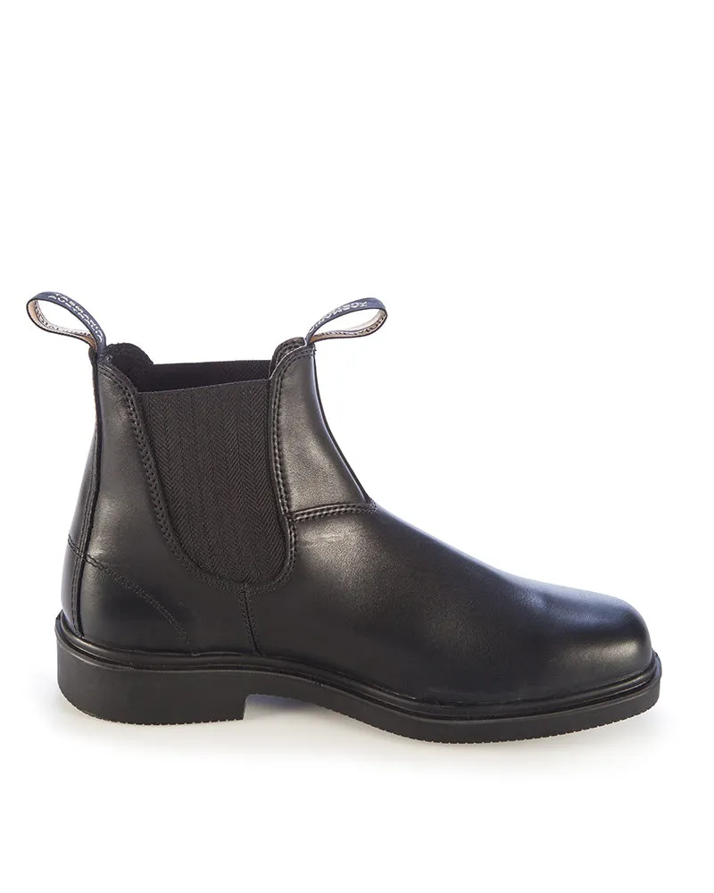 663 Elastic Side Dress Boot - Black