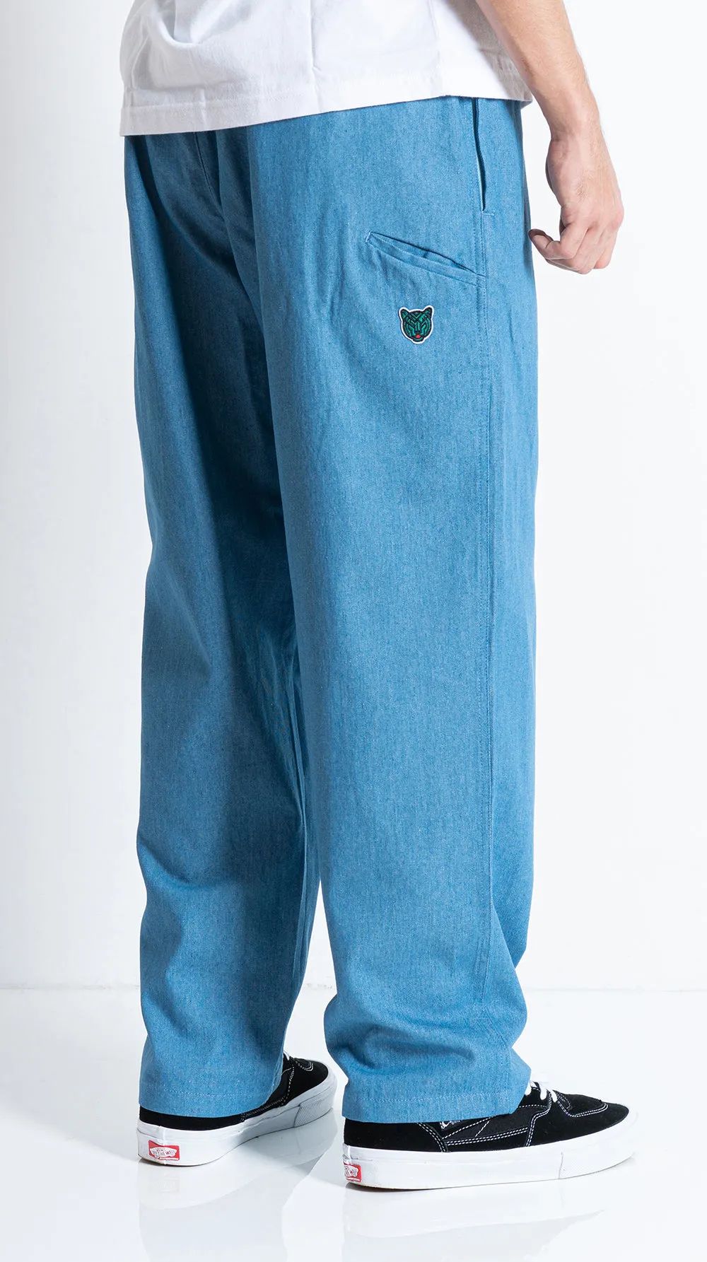 8FIVE2 "Carroll 2" Pants Lt Indigo