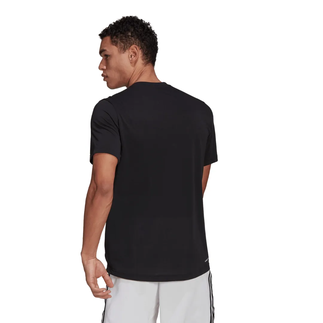 adidas Men Aeroready Sport Logo Tee