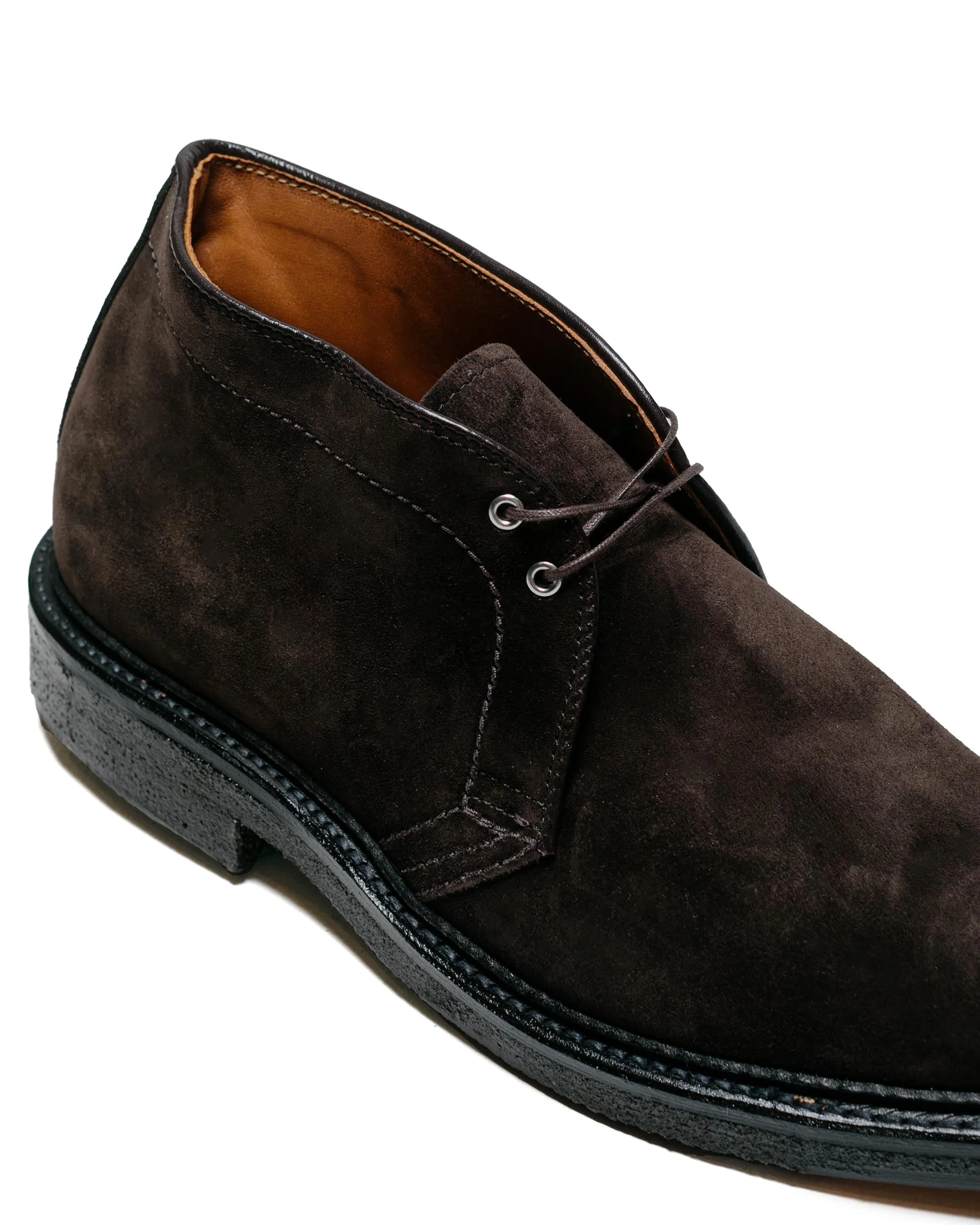 Alden Chukka Dark Chocolate Suede with Crepe Sole G1701