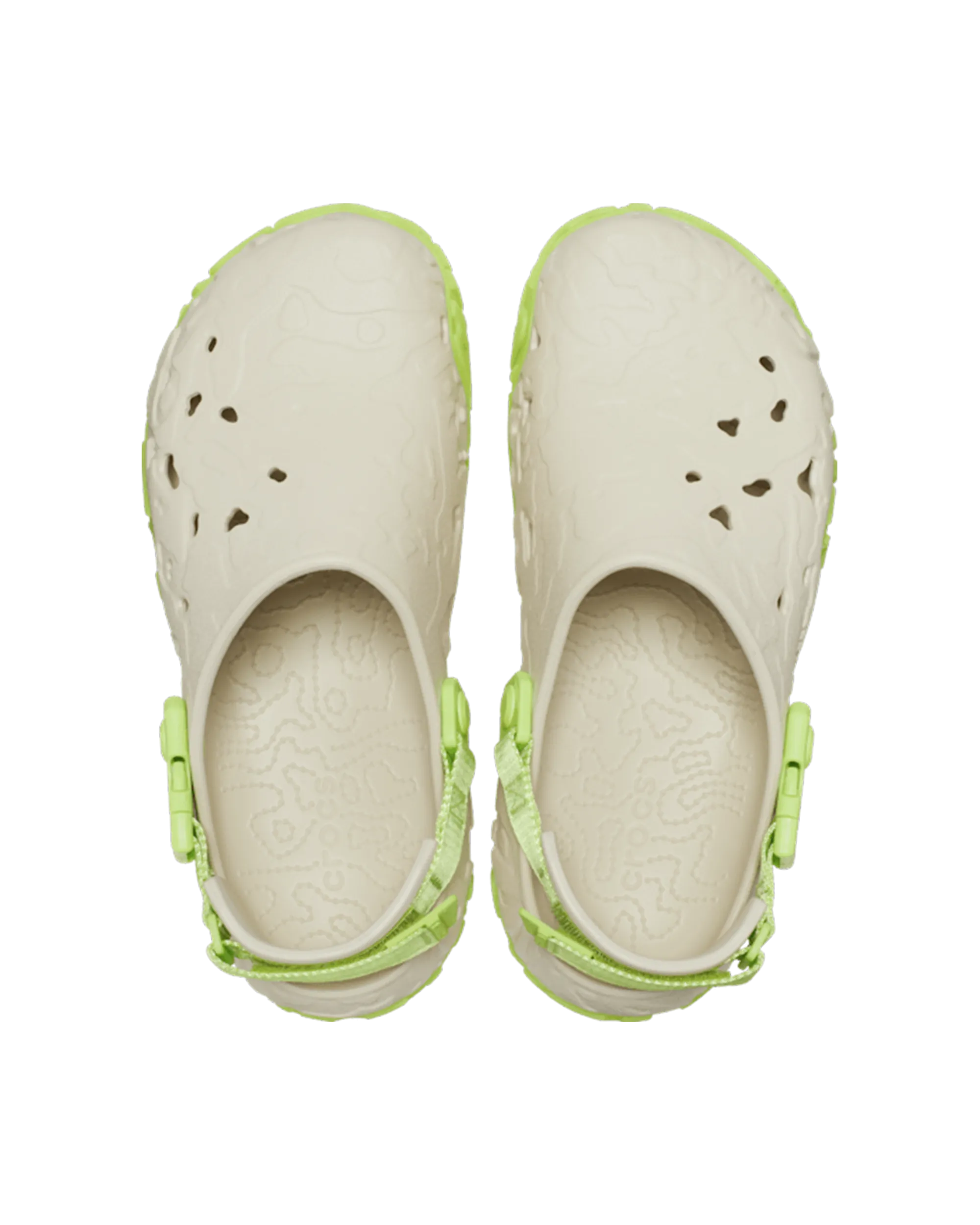 All-Terrain Atlas Clog - Bone / Limeade / Green