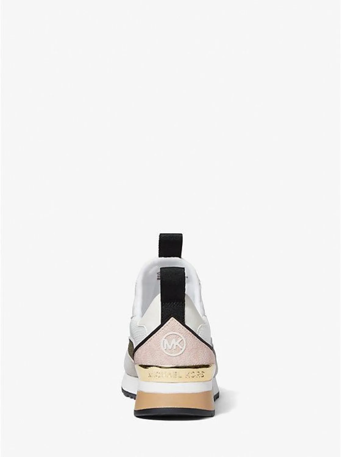 Allie Stride Mixed-Media Slip-On Trainer