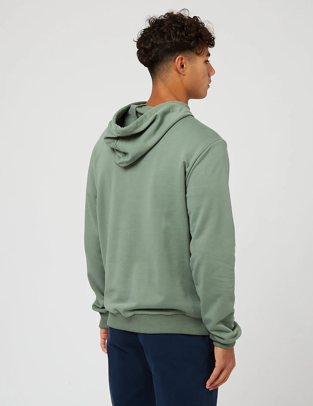 A.P.C. Item Hooded Sweatshirt - Grey Green