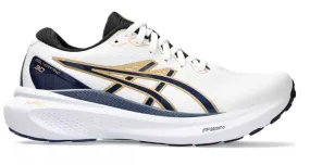 Asics Gel Kayano 30 Anniversary (B Width) - White/Deep Ocean (Womens)