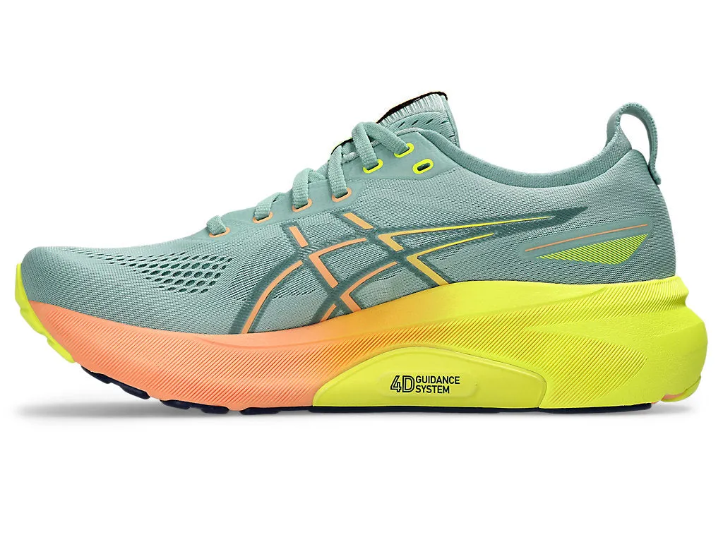 Asics Gel Kayano 31 Paris (D Width) - Light Celadon/Safety Yellow (Mens)