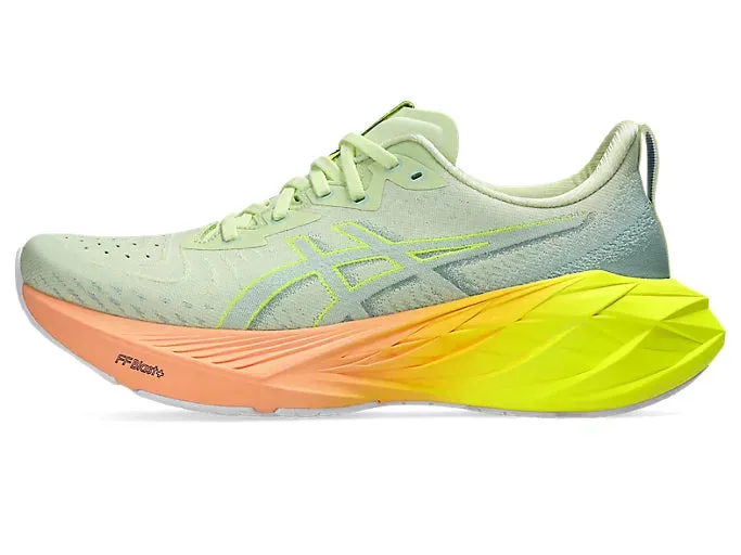 Asics Men's NOVABLAST 4 Paris - Cool Matcha/Safety Yellow