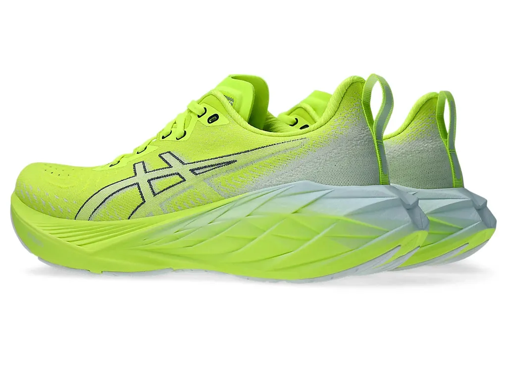 Asics Men's NOVABLAST 4 - Safety Yellow/Cool Grey