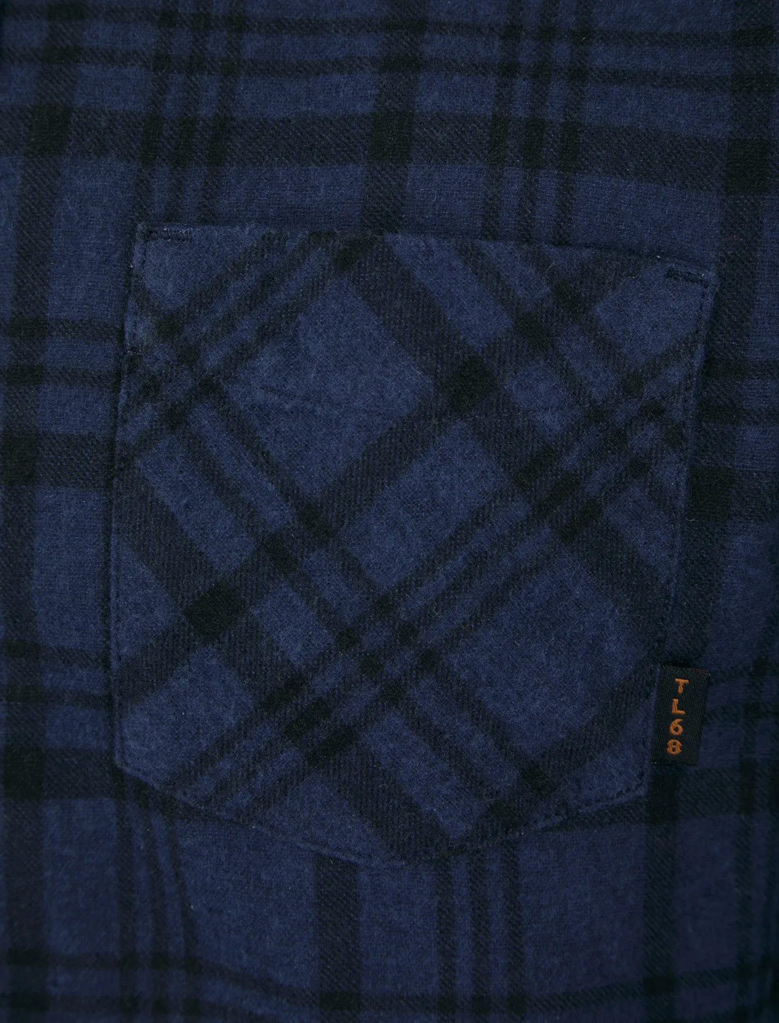 Avoch Checked Cotton Flannel Shirt in Pageant Blue - Tokyo Laundry