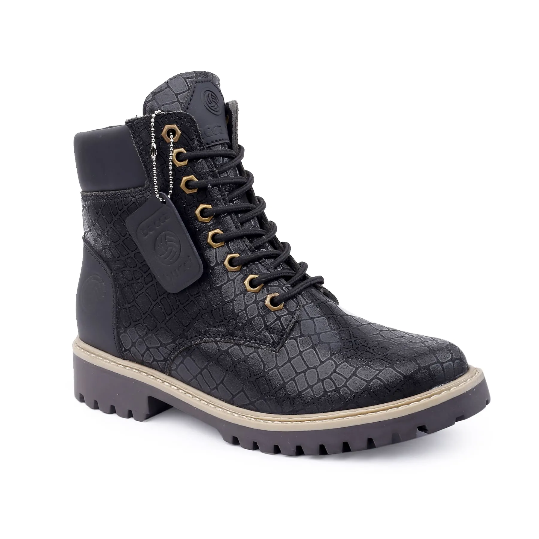 Bacca Bucci WOMEN Genuine-Leather High-Ankle Chukka Boots | Model Name: VIENNA