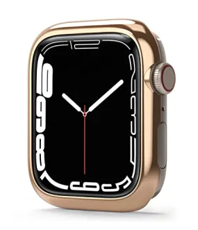 Bezel Styling Compatible with Apple Watch 7 45mm - Rose Gold (45-02)