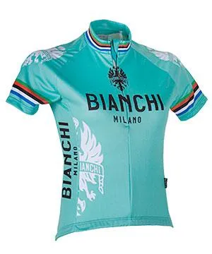 Bianchi Milano Eddi 1 Lady Short Sleeve Jersey - Celeste