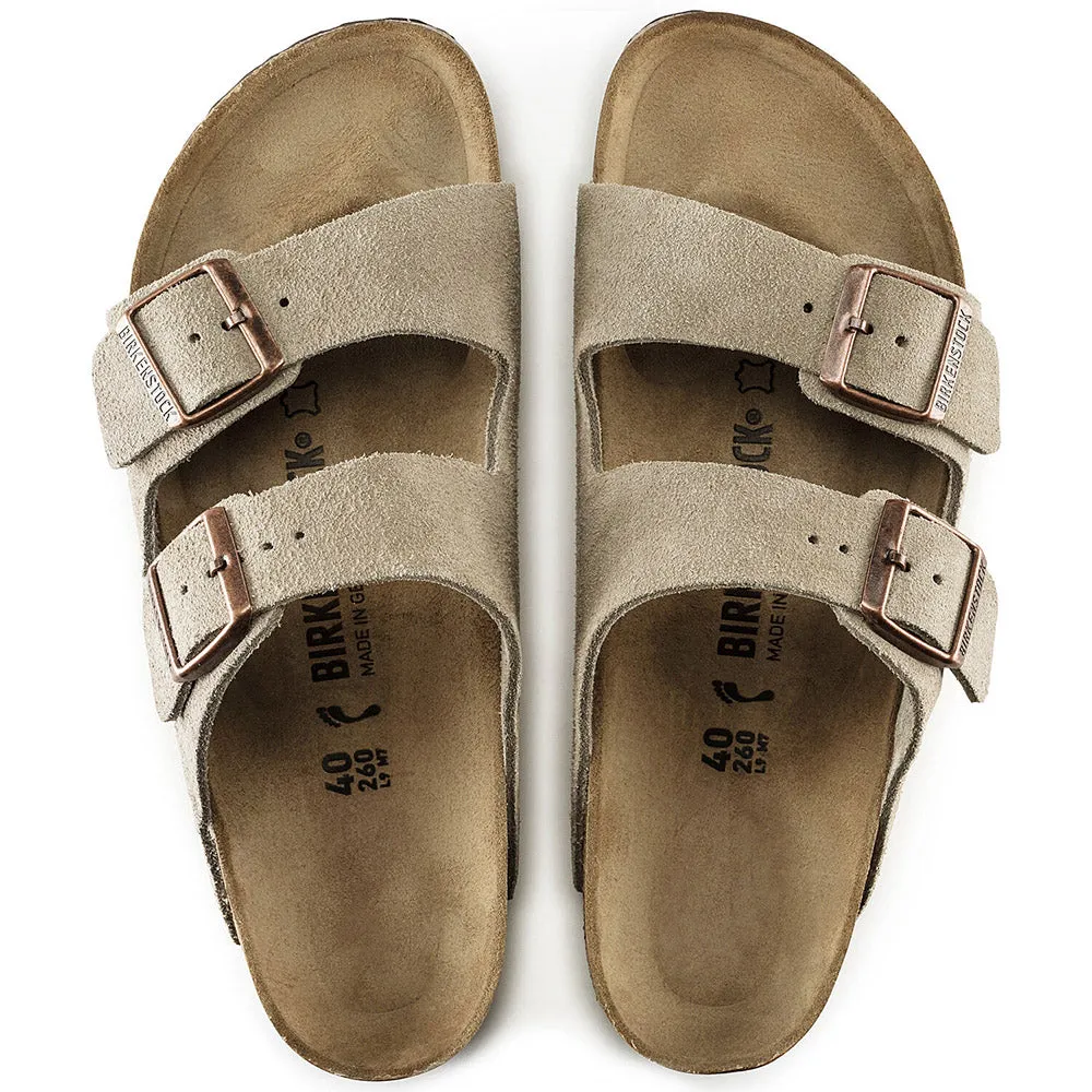 Birkenstock Arizona Suede Leather Taupe