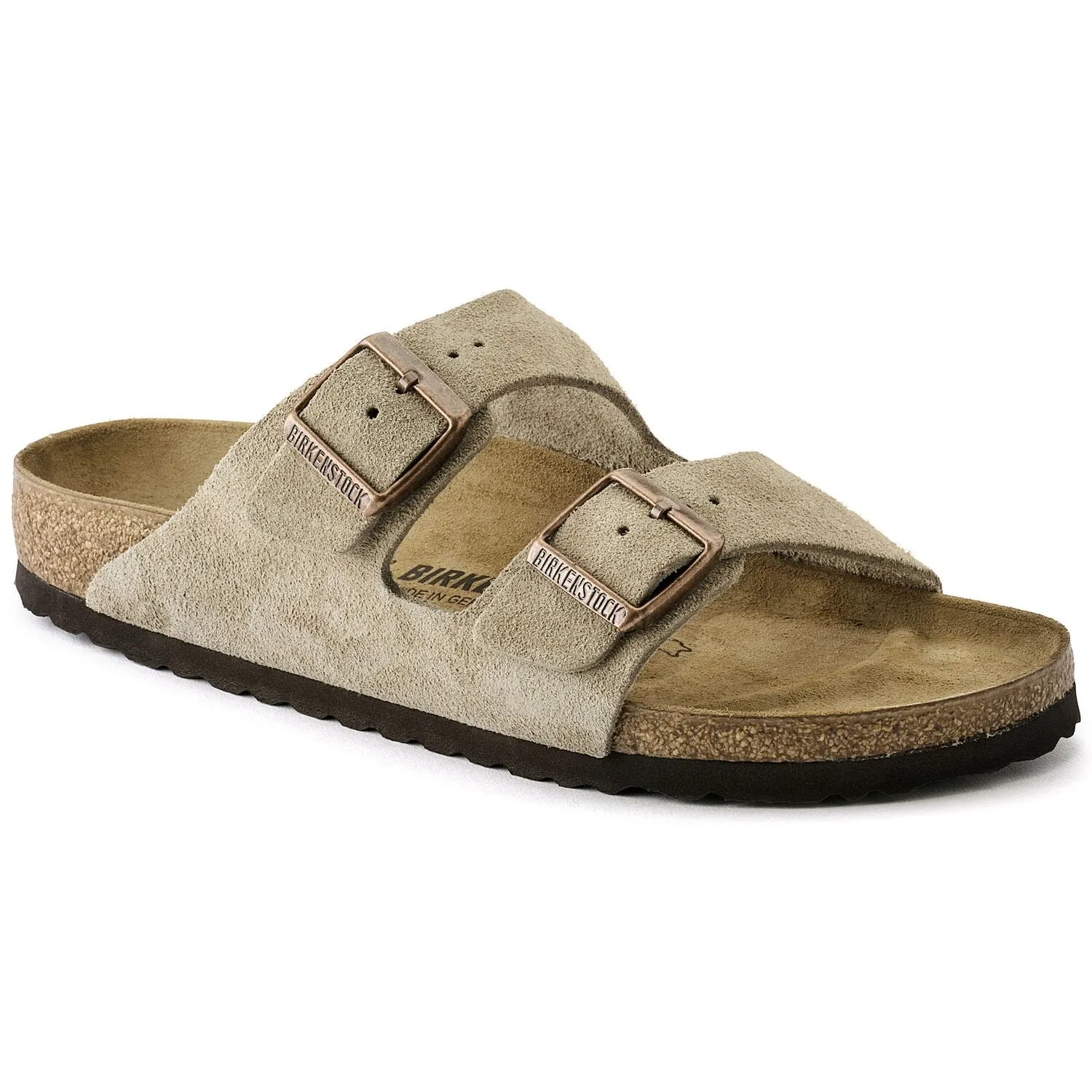 Birkenstock Arizona Suede Leather Taupe