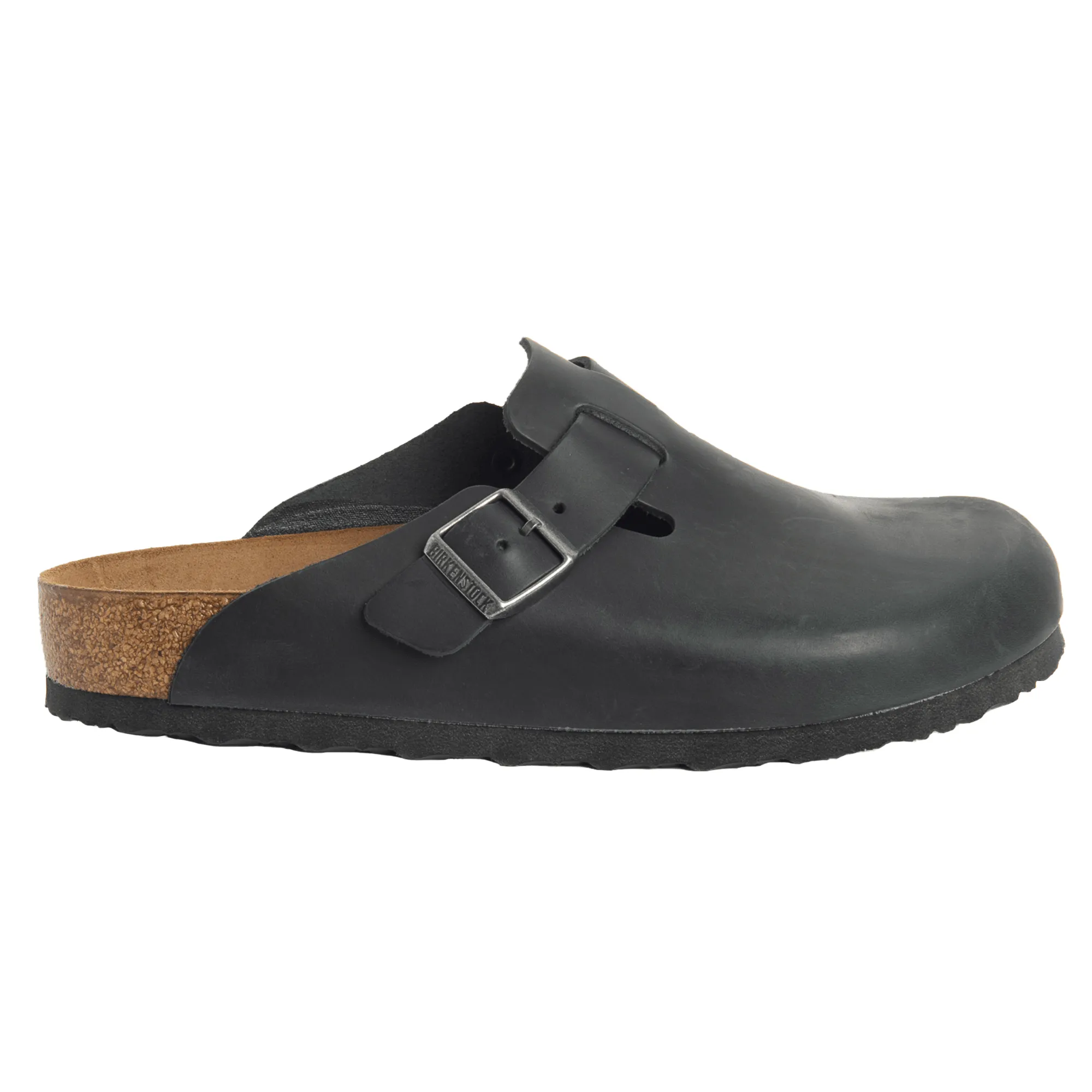 Birkenstock Boston Black Oiled Leather