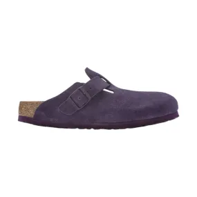 Birkenstock Boston Soft Footbed - Blackberry Wine Suede