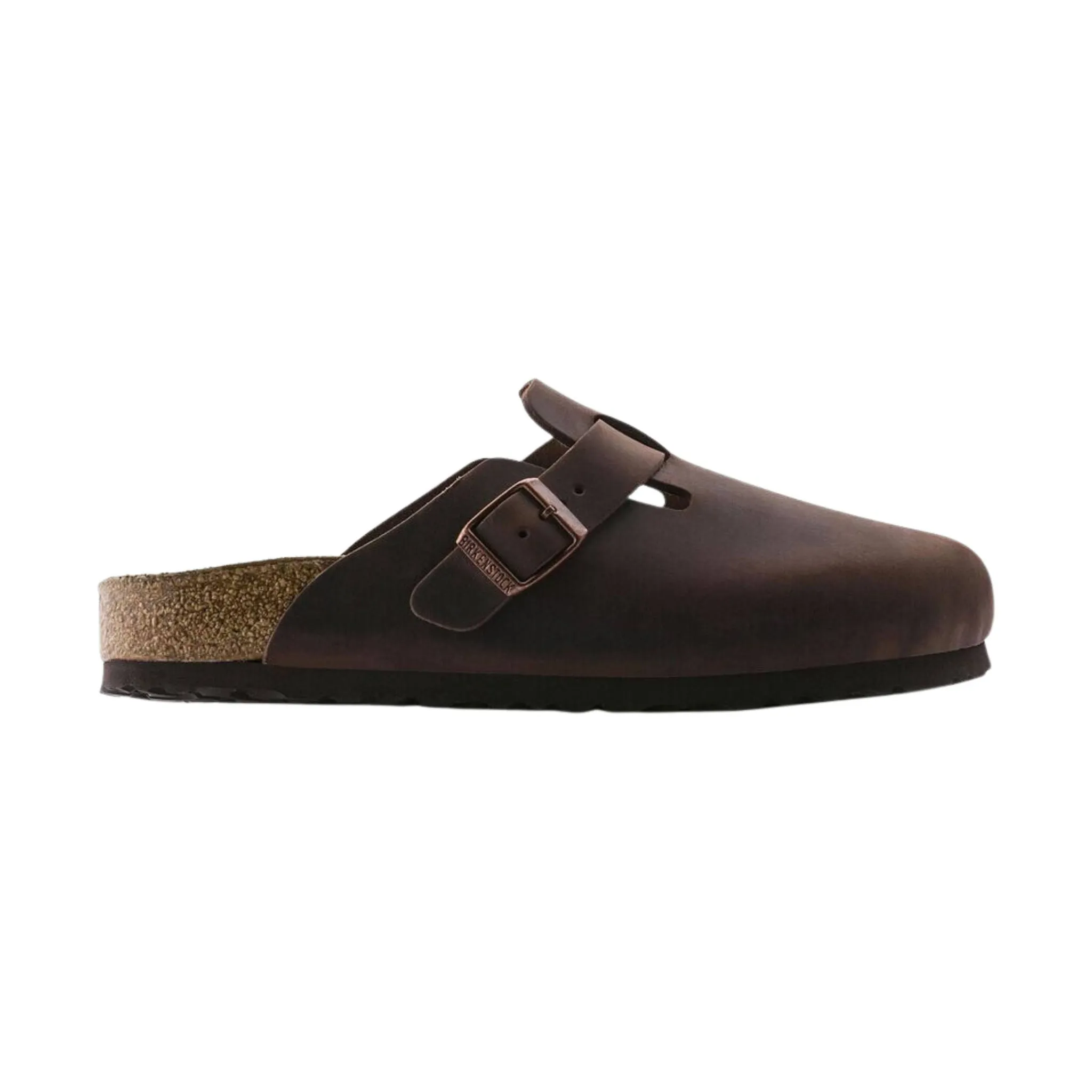 Birkenstock Boston Soft Footbed - Habana Leather