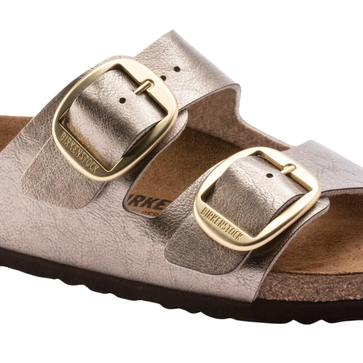 Birkenstock Women's Arizona Big Buckle Birko-Flor Graceful Taupe