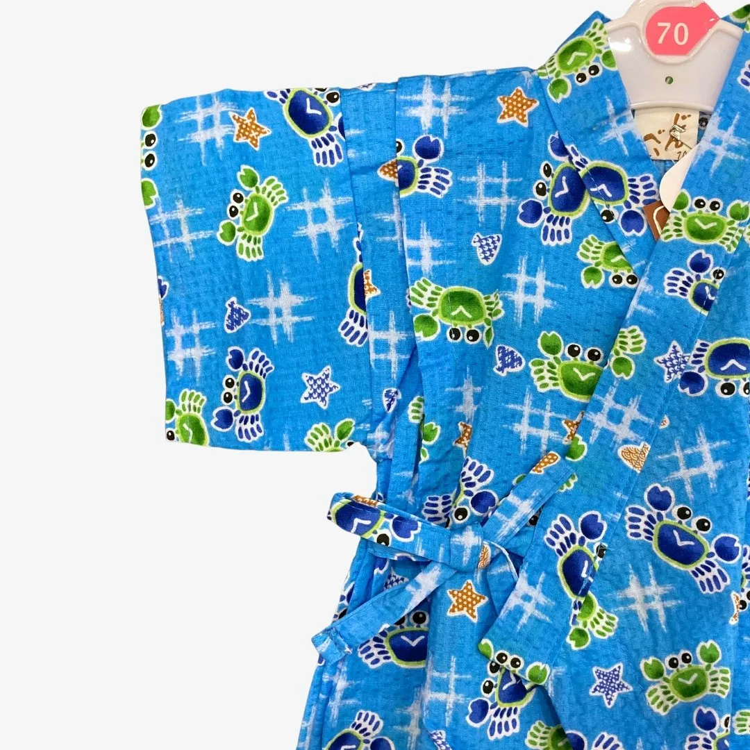 Boys 2pc Jinbei - Crabs print