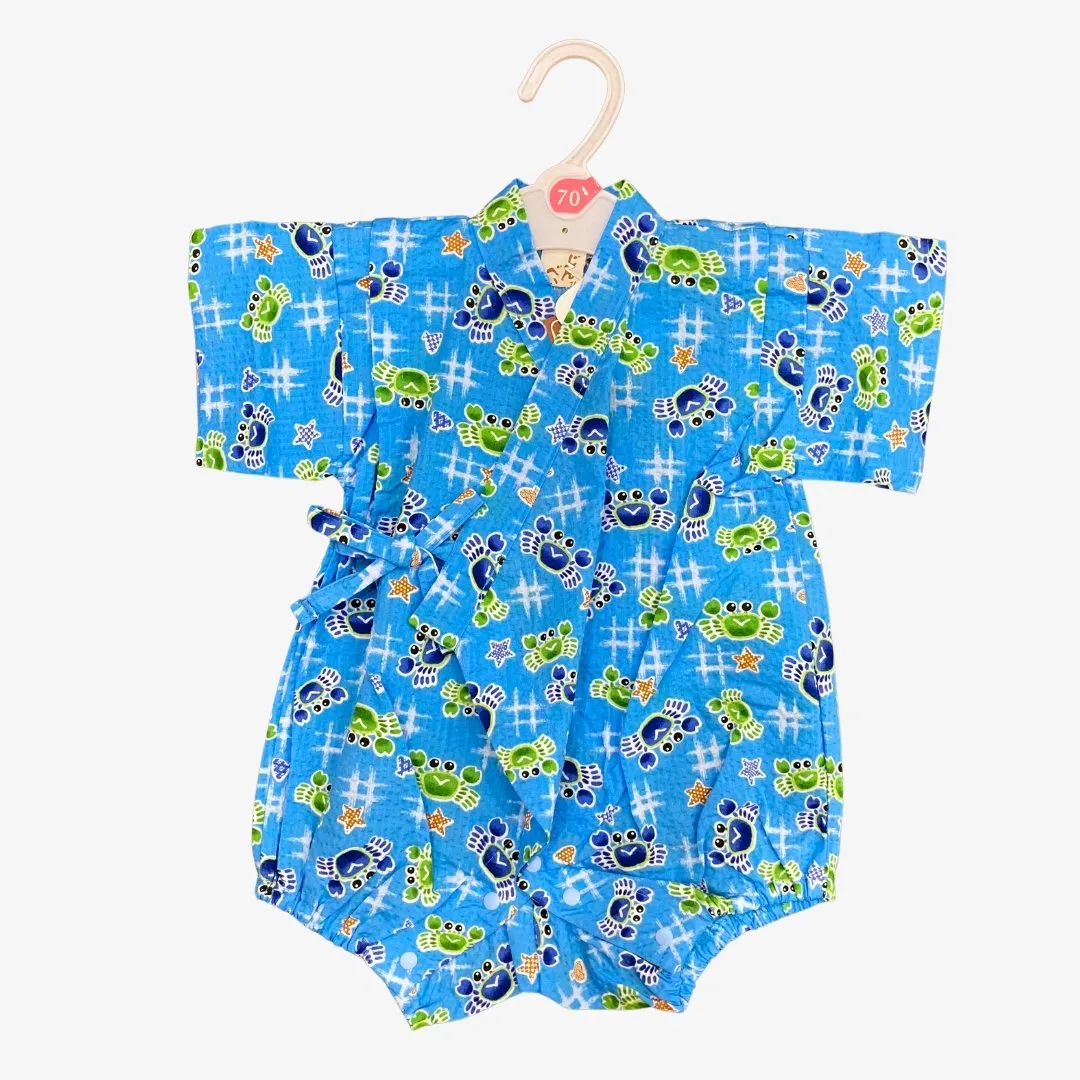 Boys 2pc Jinbei - Crabs print