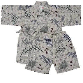 Boys 2pc Jinbei - Dinosaur design 100-130cm