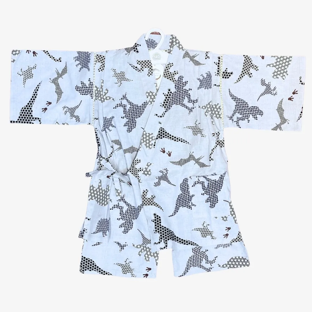 Boys 2pc Jinbei - Dinosaur design