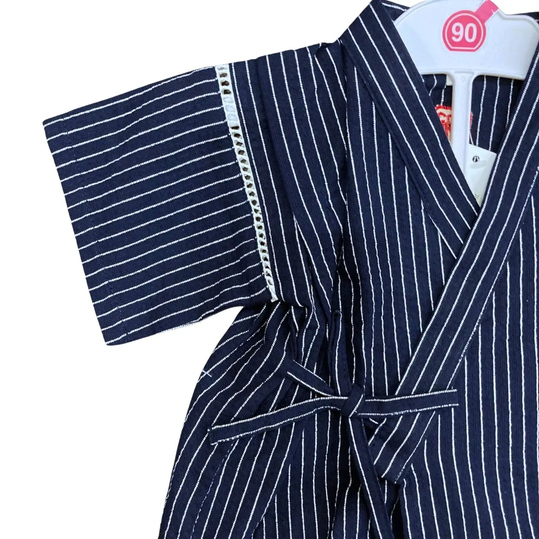 Boys 2pc Jinbei - Stripe design