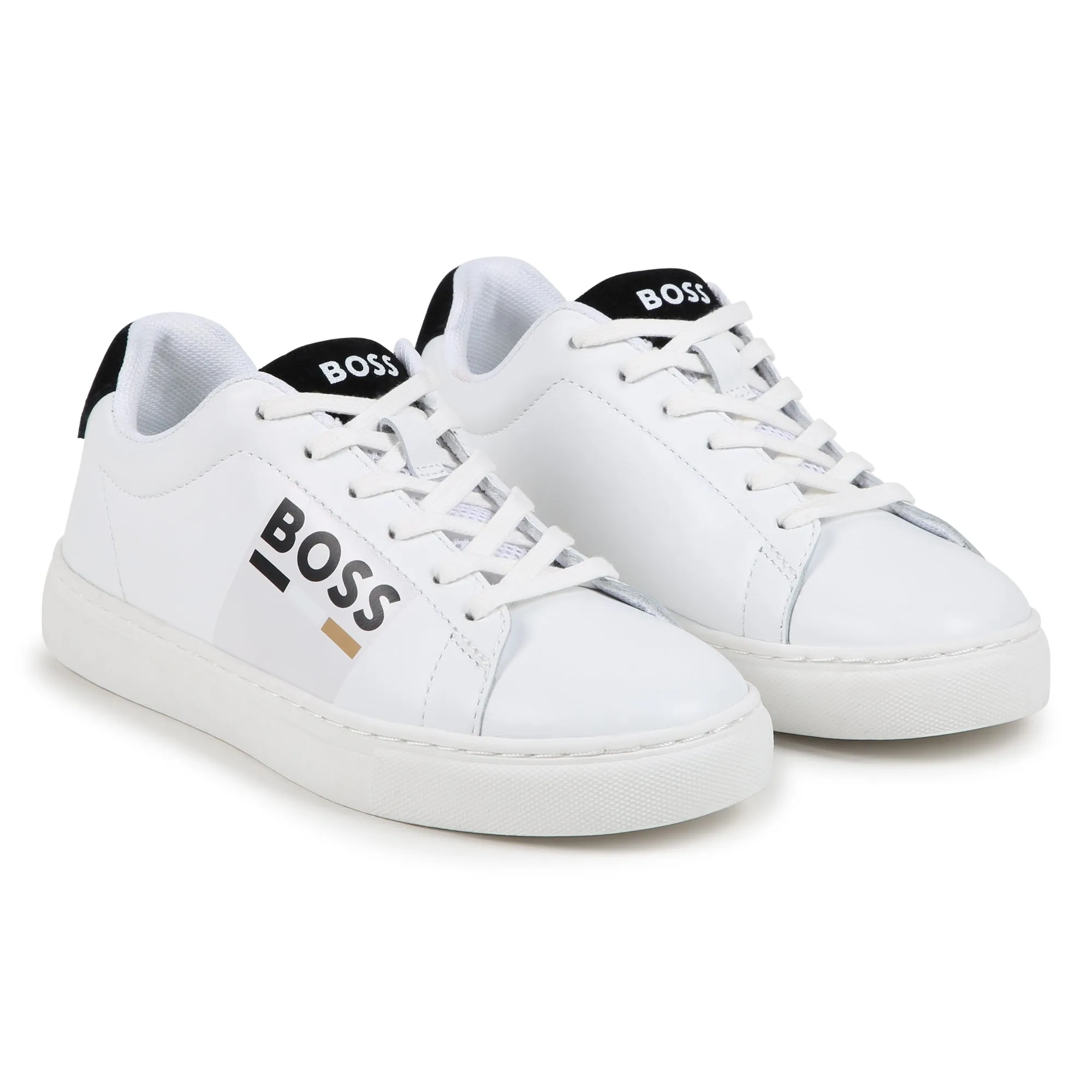 Boys White Sneakers