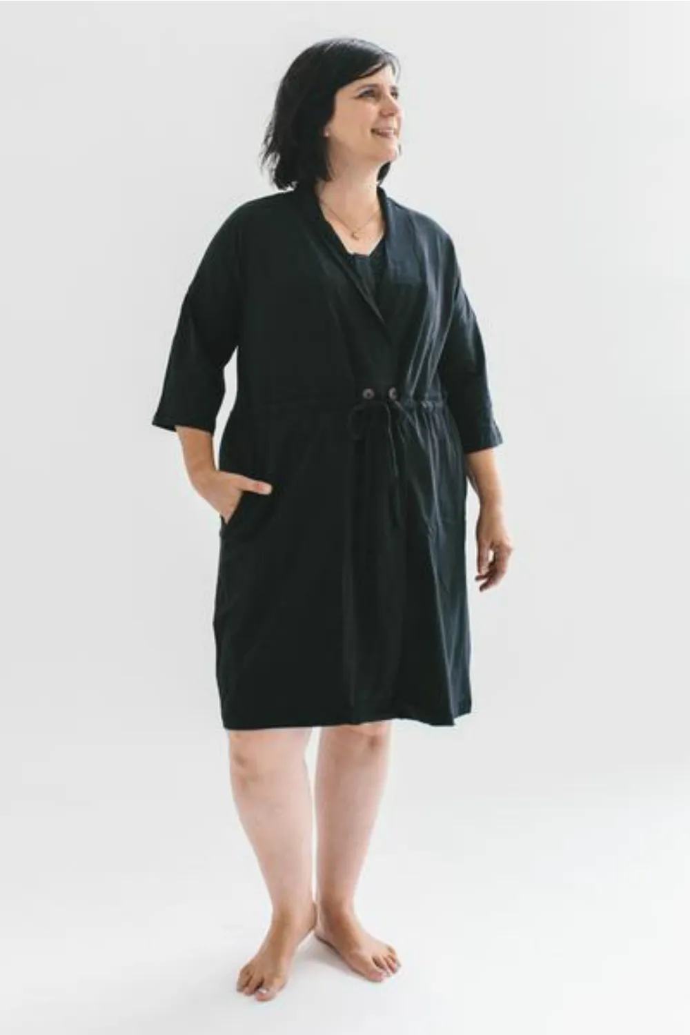 Brobe Recovery Robe, Black (RB001)