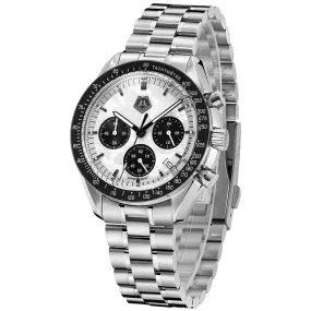 Chronograph Watch | Solid Steel | Megalith 8387M