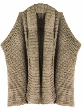 Chunky Knit Shrug Shawl