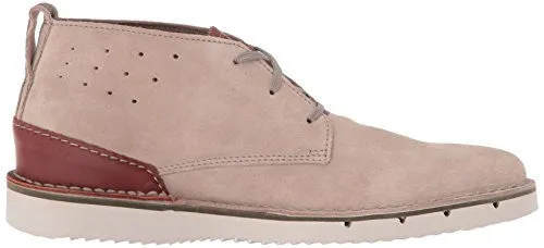 CLARKS MEN'S CAPLER MID CHUKKA BOOT, SAND SUEDE, 13 M US