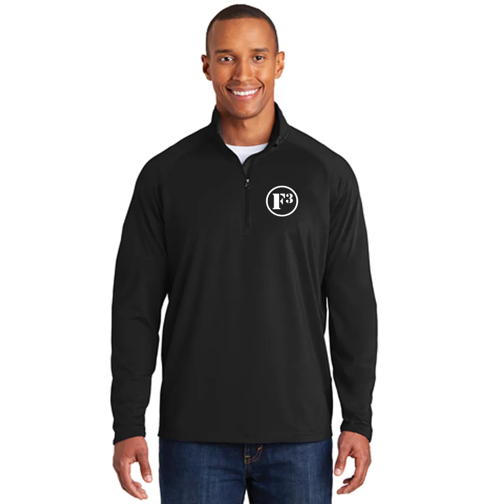 CLEARANCE ITEM - F3 Sport-Tek Sport-Wick Stretch Half-Zip Pullover (Embroidered)