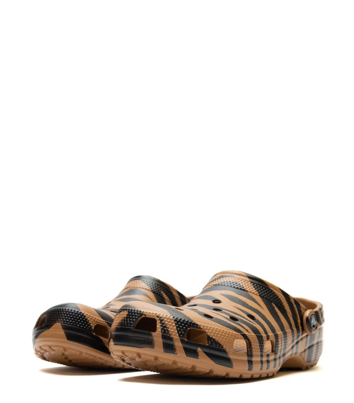 Crocs Classic Animal Print Clog Zebra