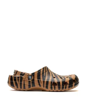 Crocs Classic Animal Print Clog Zebra