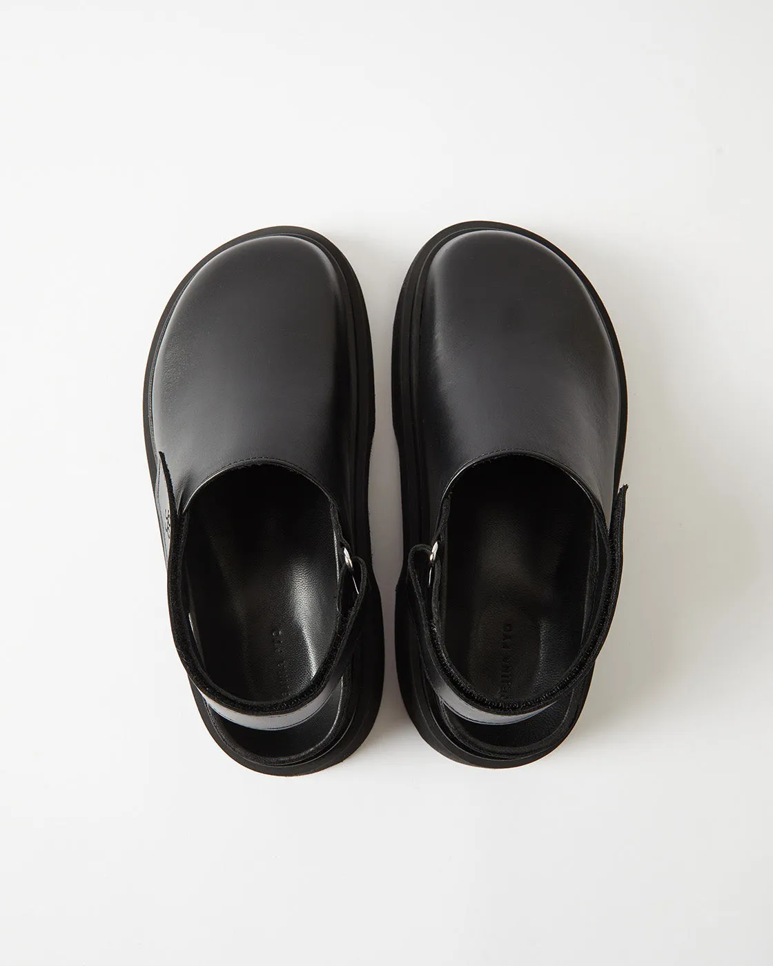 Dakota Clog Leather Nappa Black