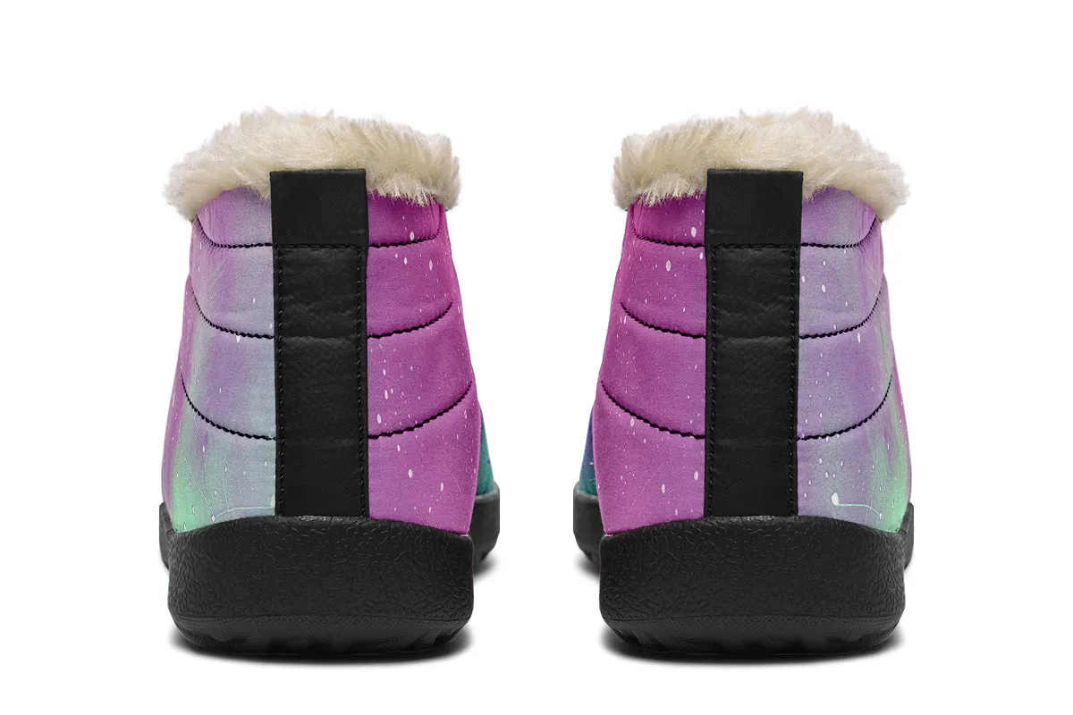 Dreams Winter Sneakers - Warm & Easy Slip-On Shoes Lined with Vegan Wool with Anti-Slip Soles