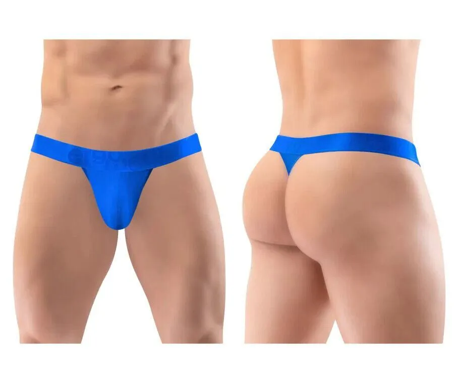 ErgoWear G-String MAX XX  Pure Luxury Soft Thin Strap Cobalt Blu Strings 1292 67