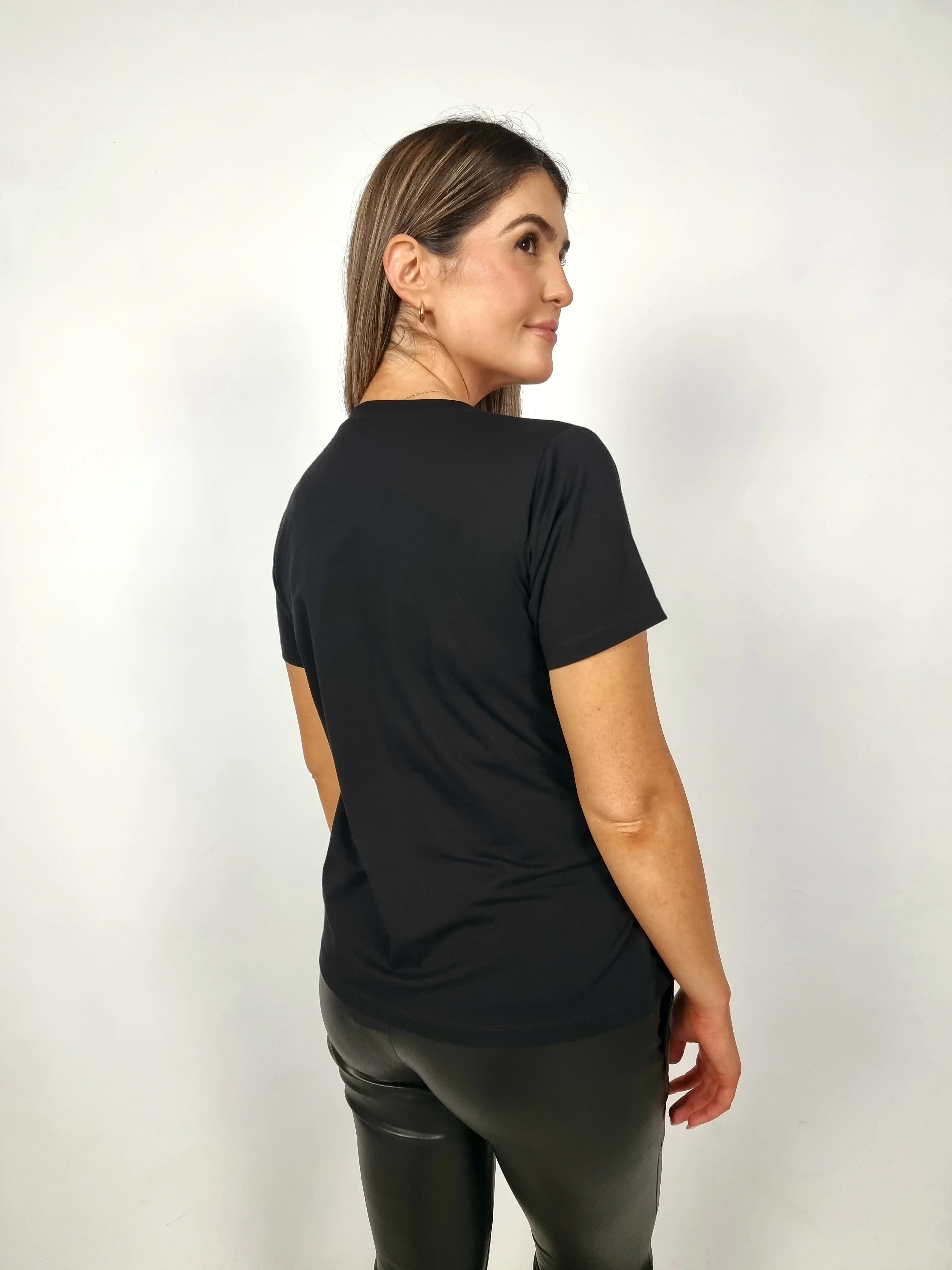 Esqualo Black Good Day T-Shirt