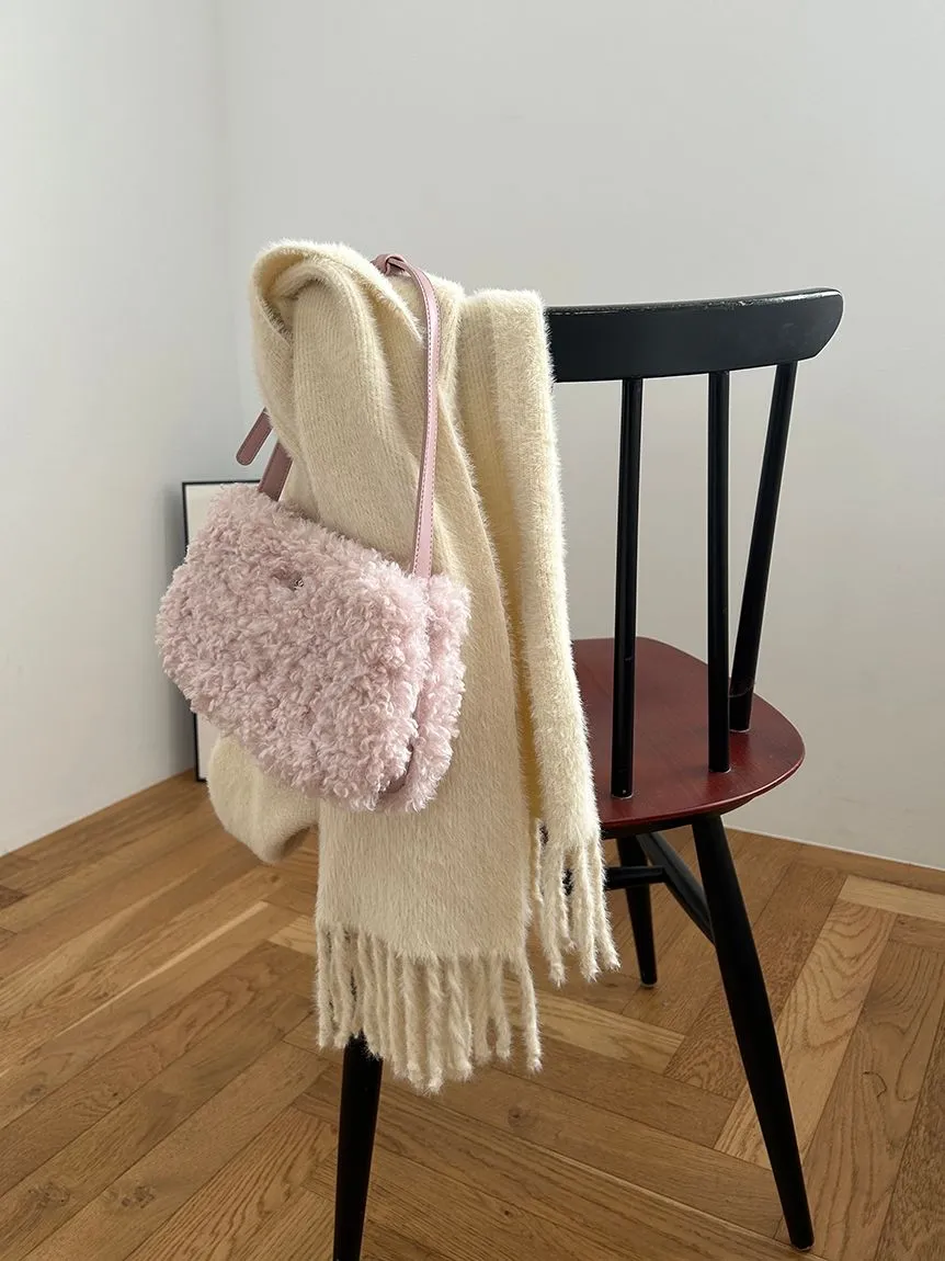 Faux Fur Shoulder Bag