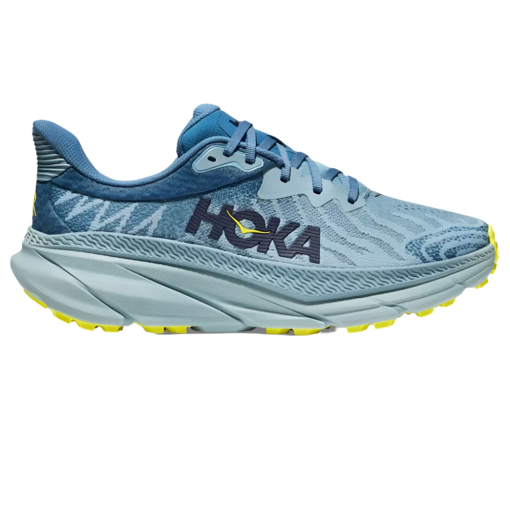 Hoka Men's Challenger 7 Stone Blue / Evening Primrose