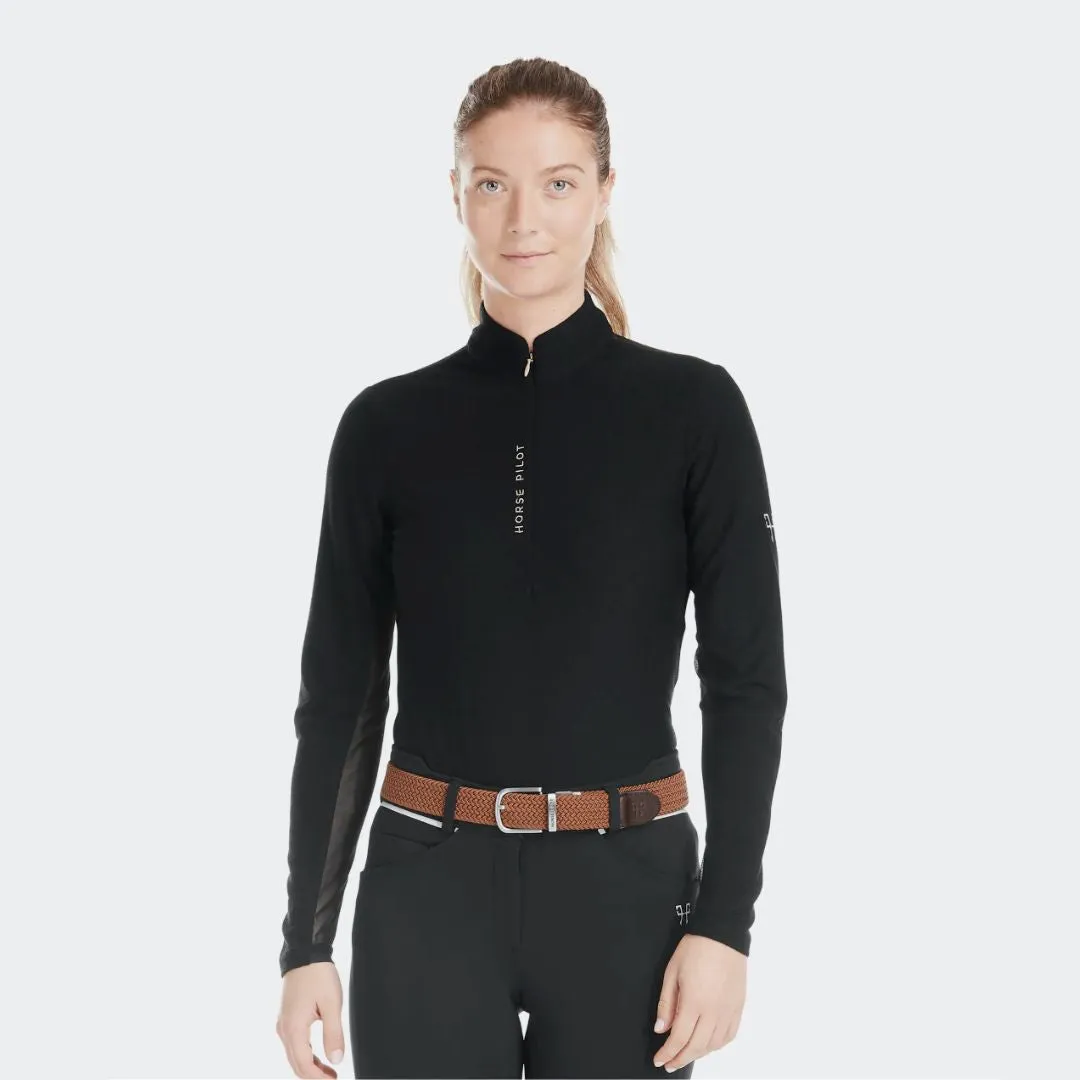 Horse Pilot Suntech Half-Zip Long Sleeve Shirt