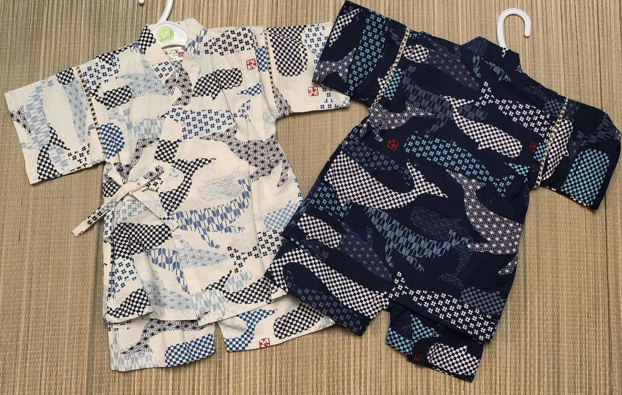 Jinbei Boys - Whales patterns