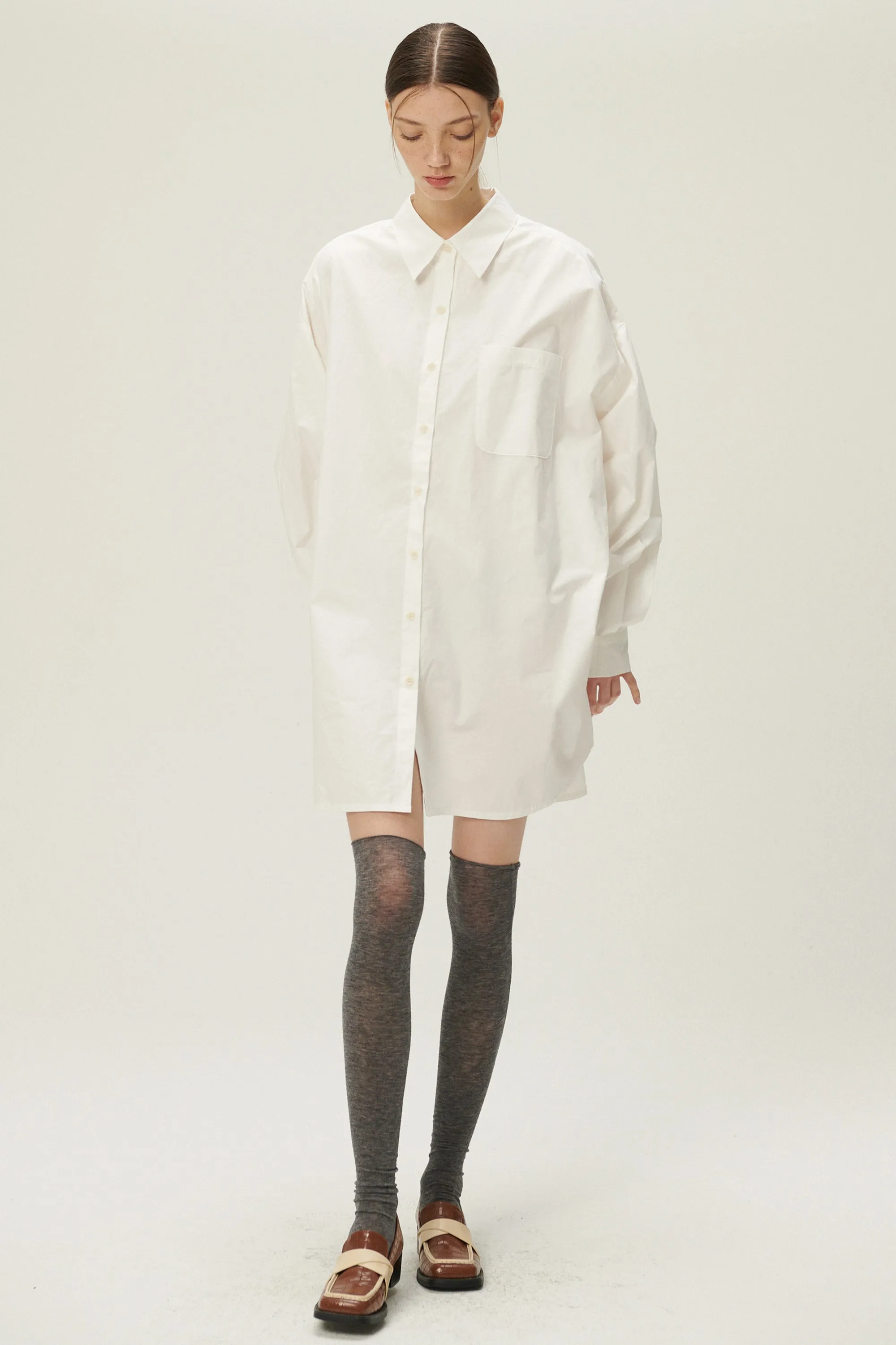 Juliana Boyfriend Shirt Dress