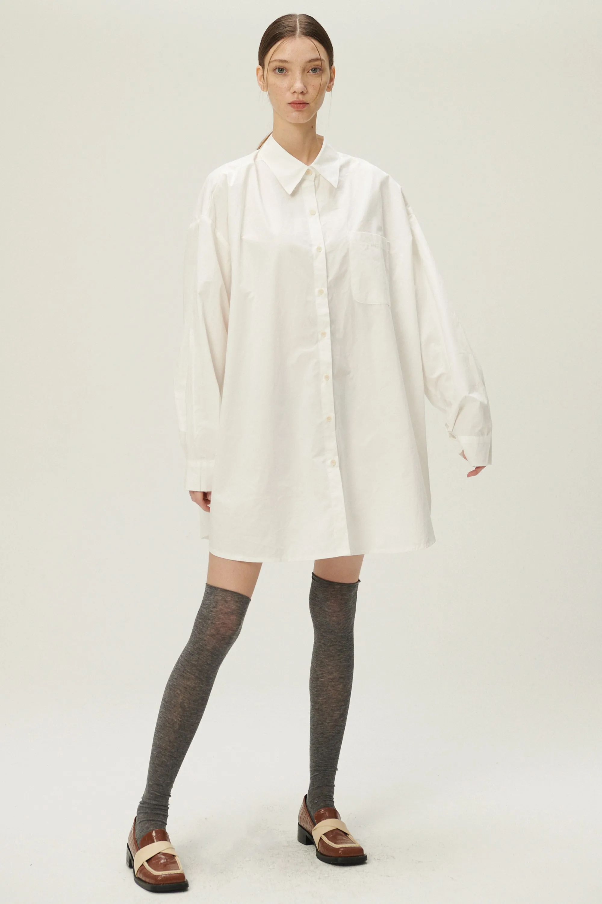 Juliana Boyfriend Shirt Dress