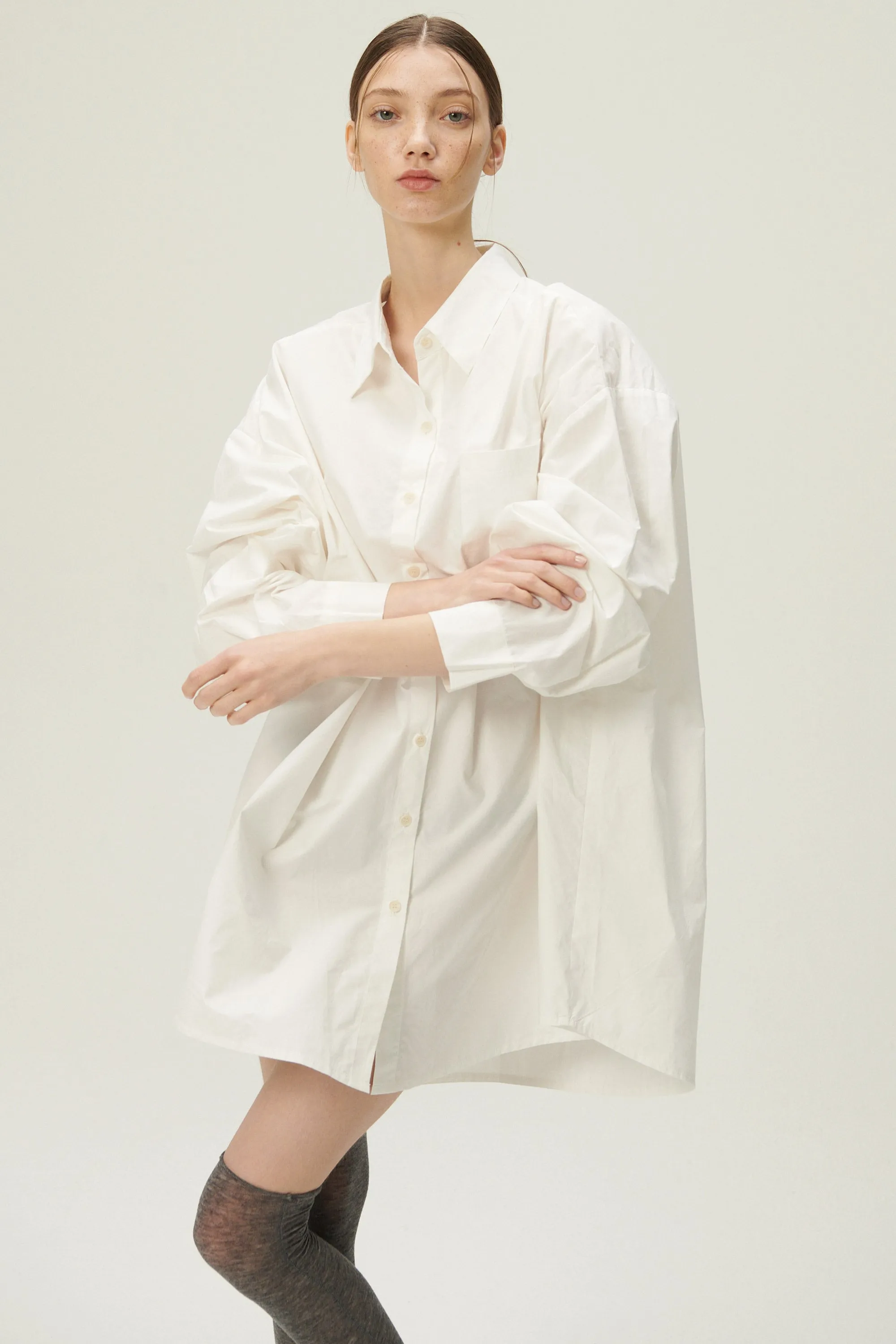 Juliana Boyfriend Shirt Dress