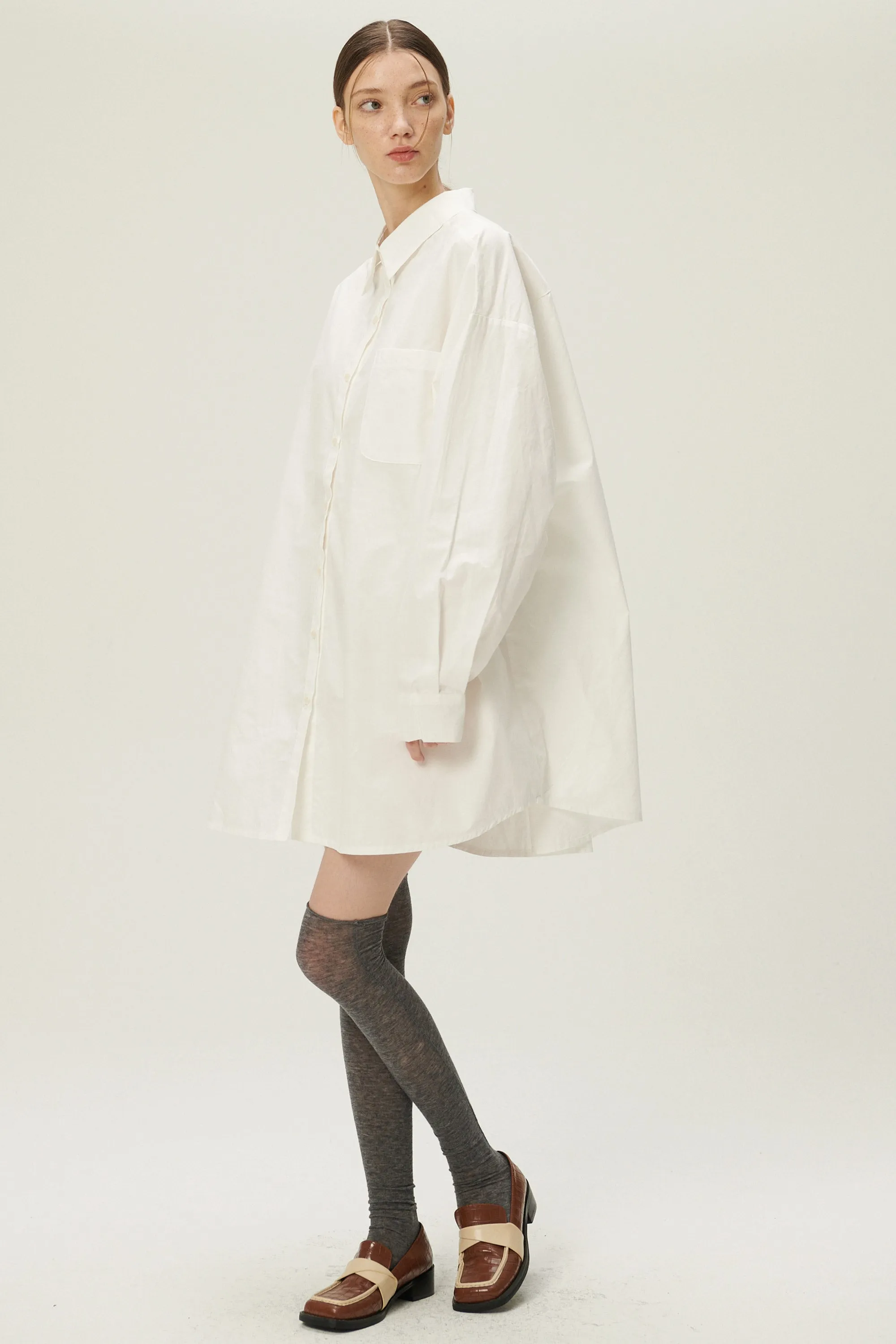 Juliana Boyfriend Shirt Dress